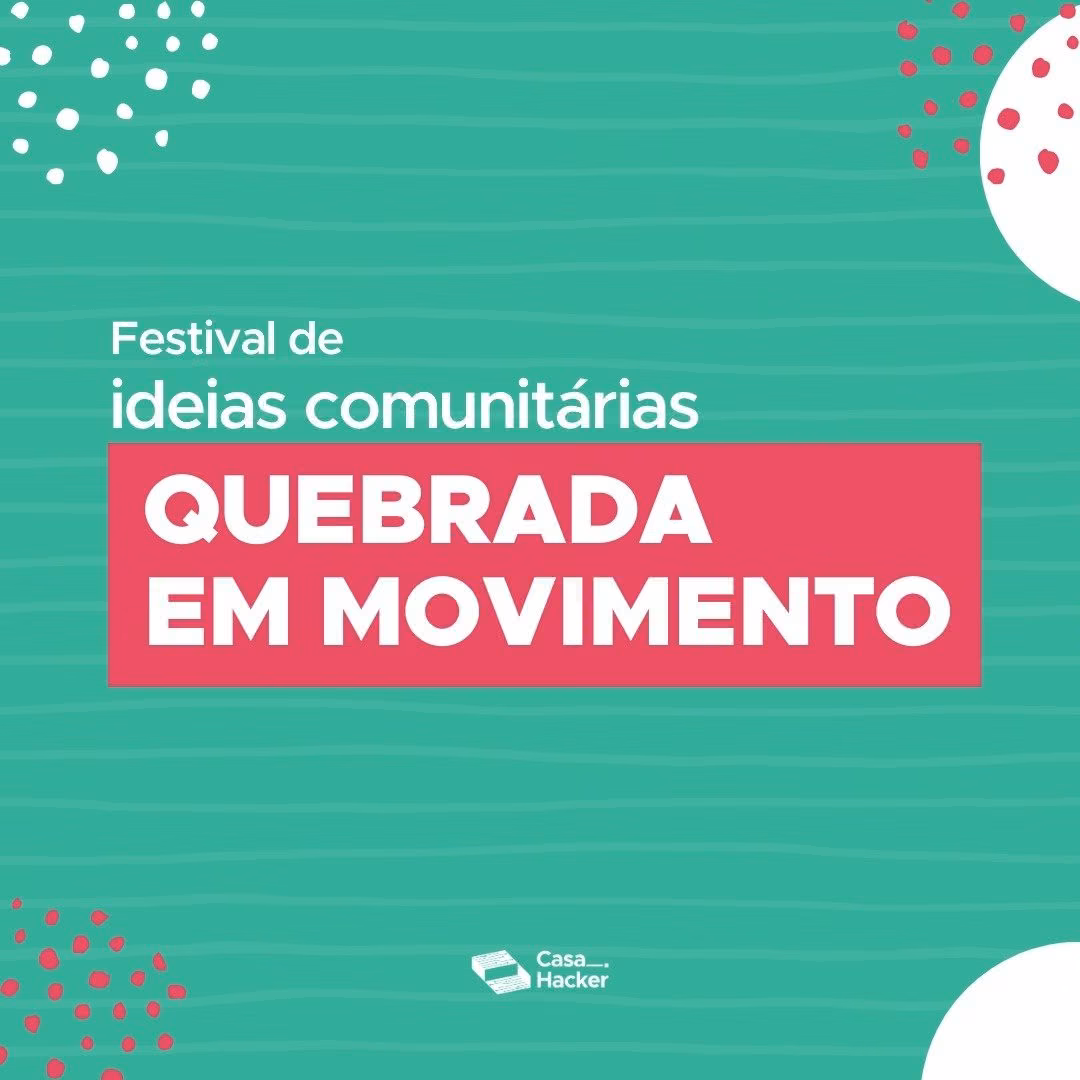 Arte de divulgação do evento Palestra: Violência e Indisciplina na Escola - Festival Quebrada em Movimento